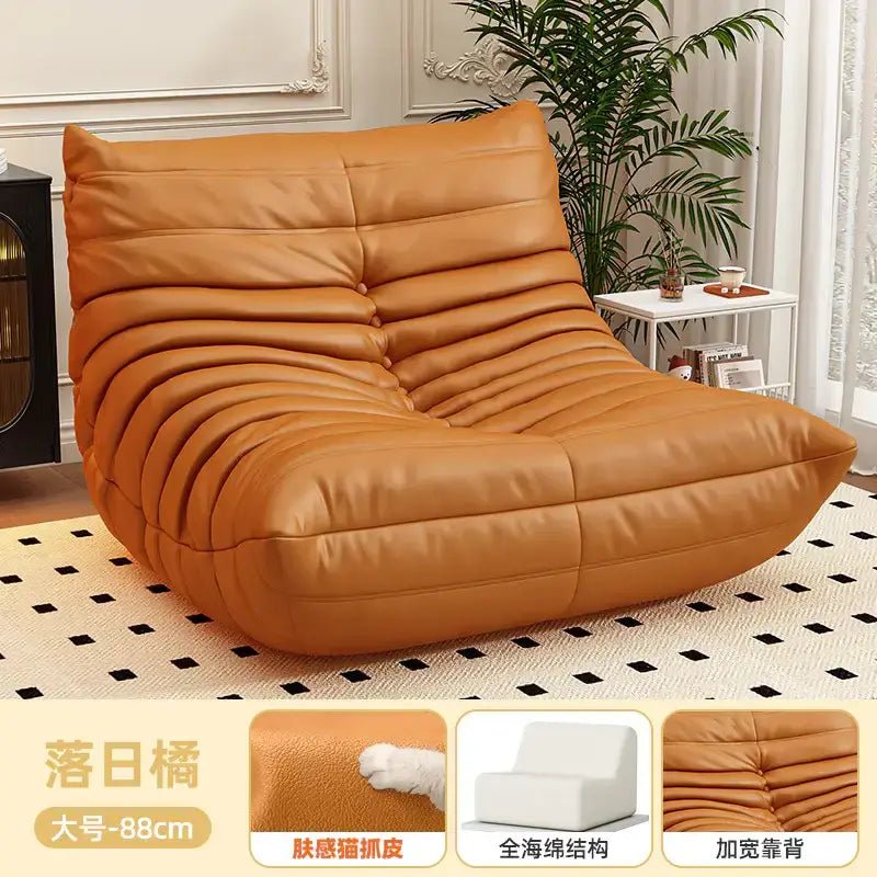 Caterpillar Lazy Sofa | Vacuum Compressed | Soft & Cosy | Free Delivery Australia - Wide | 3 - Year Warranty - 路卡萨家具工厂
