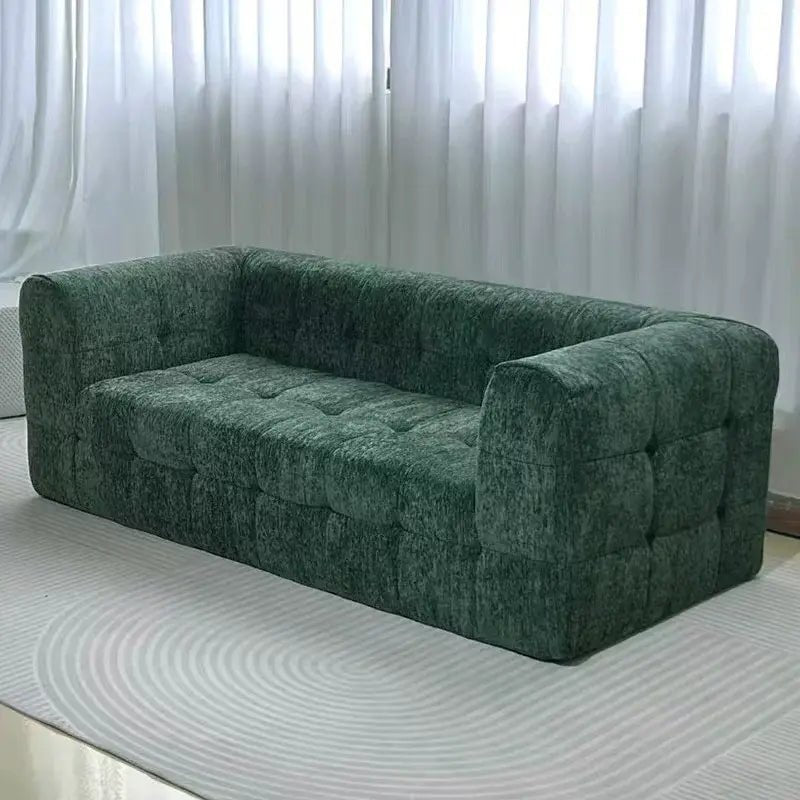 Cream Marshmallow Sofa | French Minimalist Style | Full Foam | Free Delivery Australia - Wide | 3 - Year Warranty - 路卡萨家具工厂