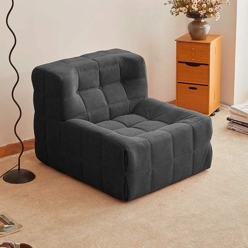 Double Lazy Sofa | Sit, Recline or Sleep | Waffle Fabric | Free Delivery Australia - Wide | 3 - Year Warranty - 路卡萨家具工厂
