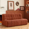 Double Lazy Sofa | Sit, Recline or Sleep | Waffle Fabric | Free Delivery Australia - Wide | 3 - Year Warranty - 路卡萨家具工厂