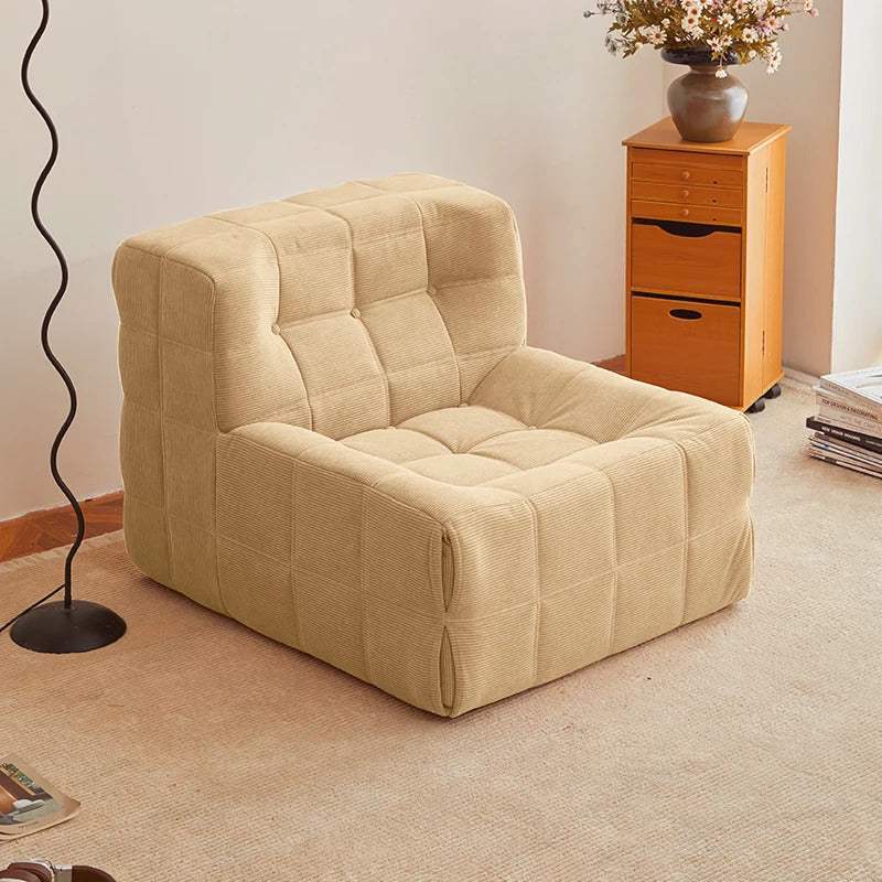 Double Lazy Sofa | Sit, Recline or Sleep | Waffle Fabric | Free Delivery Australia - Wide | 3 - Year Warranty - 路卡萨家具工厂