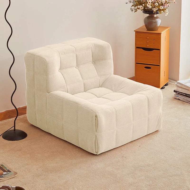 Double Lazy Sofa | Sit, Recline or Sleep | Waffle Fabric | Free Delivery Australia - Wide | 3 - Year Warranty - 路卡萨家具工厂