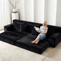 Foldable Lazy Sofa | Woven Fabric | Space - Saving Storage | Free Delivery Australia - Wide | 3 - Year Warranty - 路卡萨家具工厂