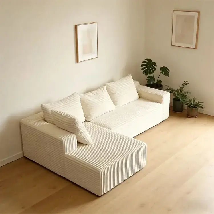 Foldable Lazy Sofa | Woven Fabric | Space - Saving Storage | Free Delivery Australia - Wide | 3 - Year Warranty - 路卡萨家具工厂