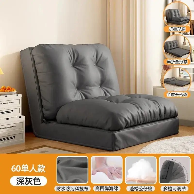 Foldable Reclining Sofa Bed Chair | Sit, Recline or Sleep | Easy Storage | Free Delivery Australia - Wide | 3 - Year Warranty - 路卡萨家具工厂