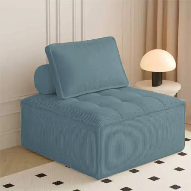 Italian Minimalist Lazy Sofa | Modular Tofu Block | Bedroom & Living Room | Free Delivery Australia - Wide | 3 - Year Warranty - 路卡萨家具工厂