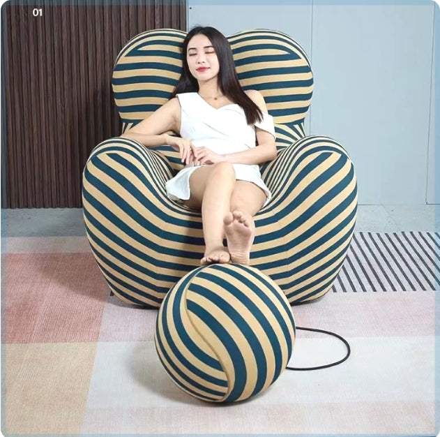 Italian Style Reclining Lazy Sofa | Sit or Lounge | Small Space Friendly | Free Delivery Australia - Wide | 3 - Year Warranty - 路卡萨家具工厂
