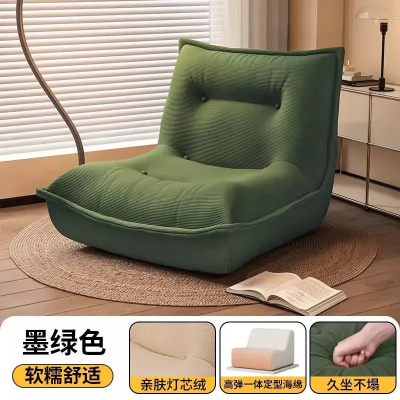 Reclining Leisure Sofa Chair | Bedroom, Living Room & Balcony | Tatami Nap Chair | Free Delivery Australia - Wide | 3 - Year Warranty - 路卡萨家具工厂