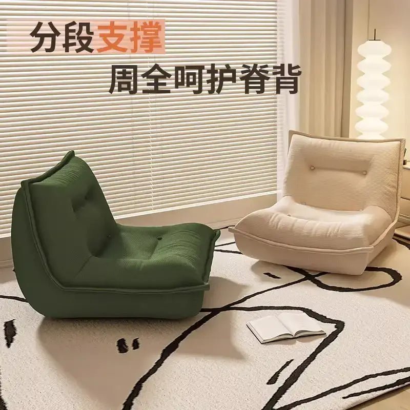 Reclining Leisure Sofa Chair | Bedroom, Living Room & Balcony | Tatami Nap Chair | Free Delivery Australia - Wide | 3 - Year Warranty - 路卡萨家具工厂