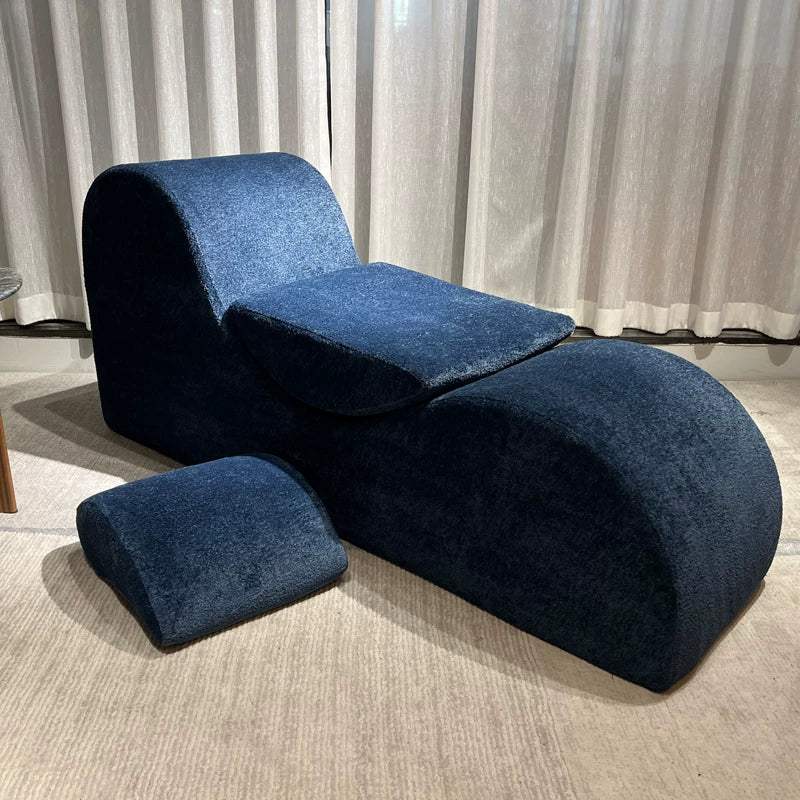 S - Shape Yoga Leisure Chair | Vacuum Roll Pack | Reclining Tatami Sofa | Free Delivery Australia - Wide | 3 - Year Warranty - 路卡萨家具工厂