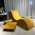 S - Shape Yoga Leisure Chair | Vacuum Roll Pack | Reclining Tatami Sofa | Free Delivery Australia - Wide | 3 - Year Warranty - 路卡萨家具工厂