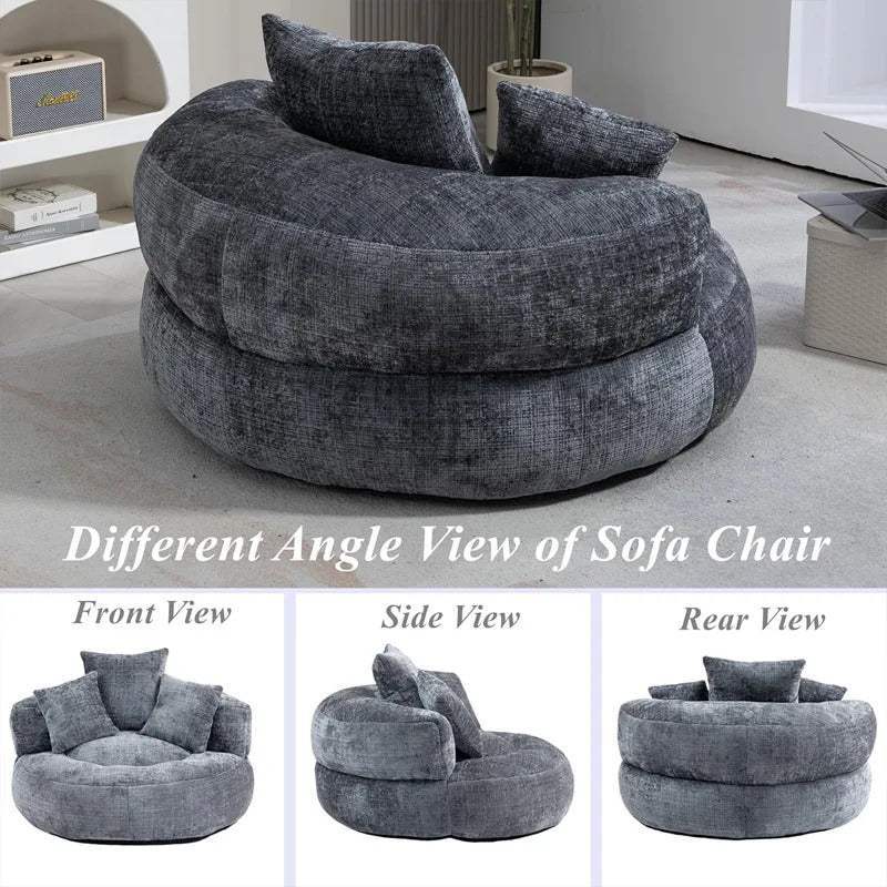 Single Luxury Sofa | Vacuum Compressed | Easy Setup | Free Delivery Australia - Wide | 3 - Year Warranty - 路卡萨家具工厂